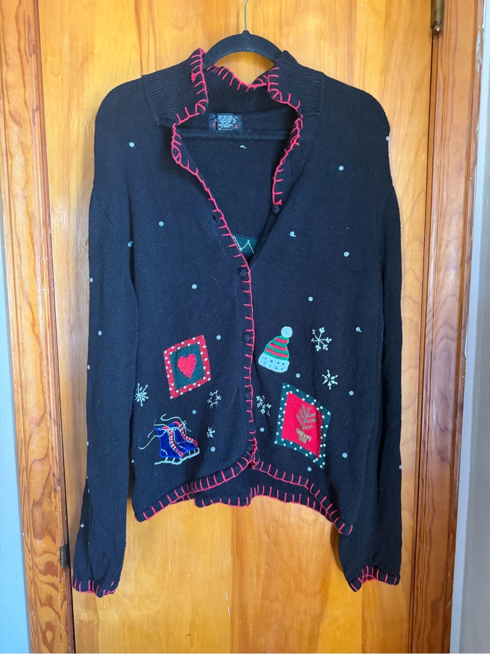 Holiday/Christmas Themed Cardigan Sweater